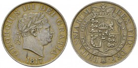 George III AR 1/2 Crown 1817 

Great Britain. George III . AR 1/2 Crown 1817 (32 mm, 14.11 g), small laureate head.
S. 3789.

Good extremely fine...