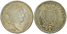 Ferdinando IV AR 120 Grana 1818 

 Napoli. Ferdinando IV (1816-1825). AR 120 Grana 1818 (38 mm, 27.46 g).
Mont. 573.

BB.
