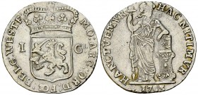 West Friesland AR 1 Gulden 1793 

Netherlands. West Friesland. AR 1 Gulden 1793 (32 mm, 10.45 g).
Delm. 1180.

Very fine.