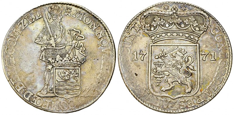 Zeeland AR Ducat 1771 

Netherlands. Zeeland . AR Ducat 1771 (41 mm, 28.10 g)....