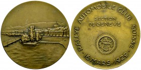 Genf, AE Medaille 1929, Rallye Automobile Club Suisse 

 Genf, Schweiz. AE Medaille (50 mm, 55.96 g), RALLYE AUTOMOBILE CLUB SUISSE, 16 MARS 1929.
...