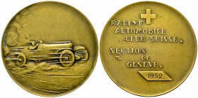 Genf, AE Medaille 1932, Automobile Club Suisse 

 Genf, Schweiz. AE Medaille 1932 (50 mm, 54.73 g), RALLYE AUTOMOBILE CLUB SUISSE.

Gutes vorzügli...