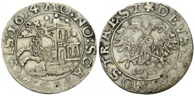 Schaffhausen, AR Dicken 1614 

 Schaffhausen, Stadt. AR Dicken 1614 (29 mm, 8.20 g).
HMZ 2-765b.

Sehr schön.