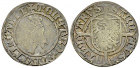 St. Gallen, AR Batzen 16. Jhdt. 

 St. Gallen, Stadt. AR Batzen 16. Jhdt. (27 mm, 3.19 g).
HMZ 2-889a.

Fast sehr schön.