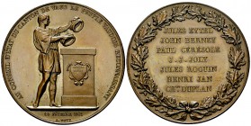 Waadt, AE Medaille 1862, au conseil d'état 

Schweiz. Waadt, Kanton . AE Medaille 1862 (54 mm, 79.82 g), au conseil d'état, le peuple vaudois reconn...