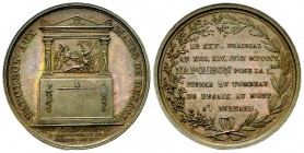 Wallis, AE Medaille 1805 auf General Desaix 

 Wallis, Schweiz. AE Medaille 1805 (27 mm, 8.36 g), auf das Grabmal für General Desaix auf dem Grossen...