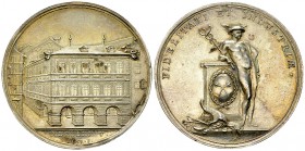 Zürich, AR Medaille 1774, von Mörikofer 

Schweiz. Zürich, Stadt. AR Medaille 1774 (50 mm, 48.29 g), von J.C. Mörikofer. Auf den Umbau des Zunfthaus...