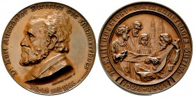 Zürich, AE Medaille 1901 auf Dr. Karl Altenhofer 

 Zürich, Schweiz . AE Medaille 1901 (37 mm, 25.56 g), auf Dr. Karl Altenhofer, Direktor des Männe...