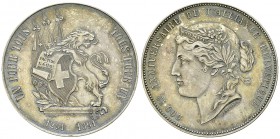 Schweiz, AR Medaille 1891 auf die 600-Jahrfeier 

 Schweiz, Eidgenossenschaft. AR Medaille 1891 (37 mm, 26.94 g), auf die 600-Jahrfeier der Eidgenos...