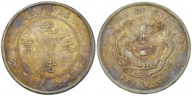 China AR Dollar 1908, Kuang-hsü

China, Provincial (Chihli, Peiyang). Kuang-hsü (1875-1908) AR Dollar of the 34th Year of Kuang-hsü (=1908) (39 mm, ...
