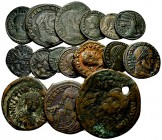 Lot of 16 late Roman and Byzantine AE coins 

Lot 16 (sixteen) Late Roman and Byzantine AE coins.

Fine/very fine.

Lot sold as is, no returns.
