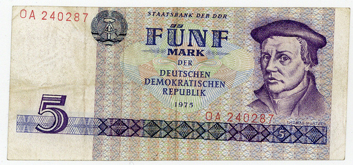 DEUTSCHE DEMOKRATISCHE REPUBLIK, 1948-1989, Ausgaben der Staatsbank der DDR, 197...