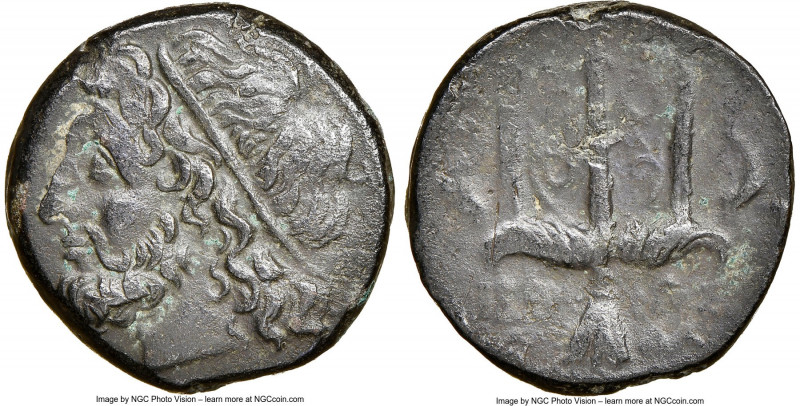 SICILY. Syracuse. Hieron II (ca. 275-215 BC). AE litra (19mm, 1h). NGC Choice VF...