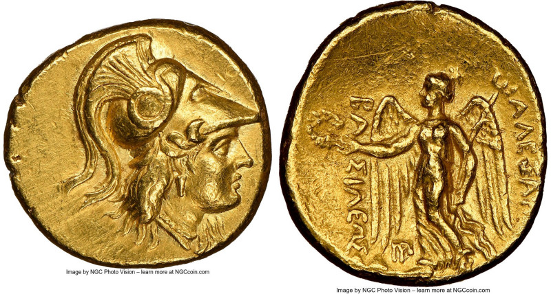 MACEDONIAN KINGDOM. Alexander III the Great (336-323 BC). AV stater (18mm, 8.59 ...