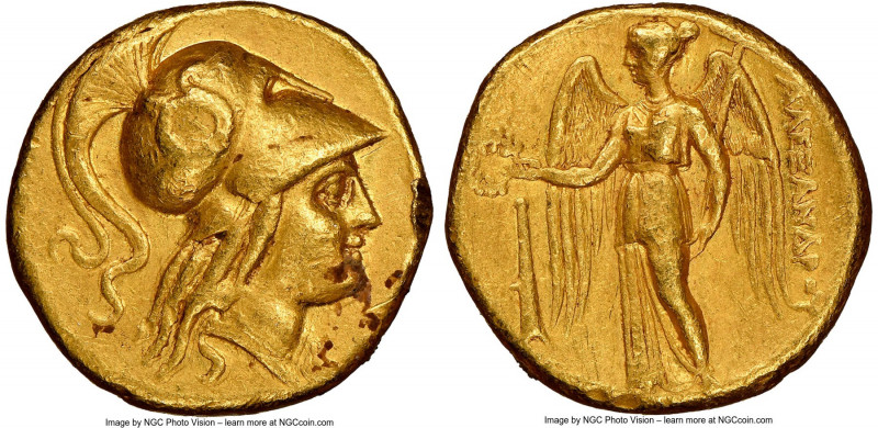 MACEDONIAN KINGDOM. Alexander III the Great (336-323 BC). AV stater (18mm, 8.54 ...