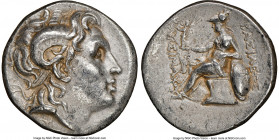 THRACIAN KINGDOM. Lysimachus (305-281 BC). AR tetradrachm (30mm, 16.78 gm, 12h). NGC Choice XF 5/5 - 3/5. Uncertain Macedonian mint, ca. 288/7-282/1 B...