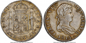 Ferdinand VII 8 Reales 1815 So-FJ AU50 NGC, Santiago mint, KM80.

HID09801242017

© 2020 Heritage Auctions | All Rights Reserved