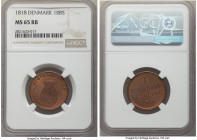 Frederick VI Rigsbankskilling 1818 MS65 Red and Brown NGC, KM688.

HID09801242017

© 2020 Heritage Auctions | All Rights Reserved