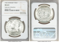 Republic Peso 1952 MS64+ NGC, KM22. Ex. Espinola Collection

HID09801242017

© 2020 Heritage Auctions | All Rights Reserved