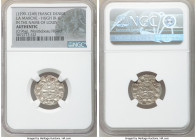 La Marche. Hugh IX-X 3-Piece Lot of Certified Deniers ND (1199-1249) Authentic NGC, Weights range from 0.88-1.00gms. Sold as is, no returns. Ex. Montl...