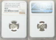 Strasbourg. Anonymous Denier (Fleur-de-Lis Bracteate) ND (1300-1500) MS62 NGC, Rob-9051. 

HID09801242017

© 2020 Heritage Auctions | All Rights R...
