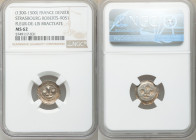 Strasbourg. Anonymous Denier (Fleur-De-Lis Bracteate) ND (1300-1500) MS62 NGC, Rob-9051. 

HID09801242017

© 2020 Heritage Auctions | All Rights R...