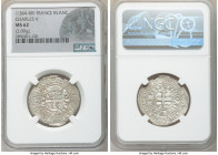 Charles V Blanc ND (1364-1380) MS62 NGC, 28mm. 2.09gm. 

HID09801242017

© 2020 Heritage Auctions | All Rights Reserved
