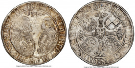 Brandenburg-Franconia. Georg & Albrecht II Taler 1544 XF Details (Obverse Tooled) NGC, Schwabach mint, KM-MB33, Dav-8967. 

HID09801242017

© 2020...