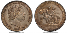 George III Crown 1819-LIX AU Details (Cleaned) PCGS, KM675, S-3787. LIX edge. 

HID09801242017

© 2020 Heritage Auctions | All Rights Reserved