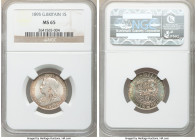 Victoria Shilling 1895 MS65 NGC, KM780. Red & blue toned gem. 

HID09801242017

© 2020 Heritage Auctions | All Rights Reserved