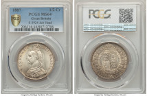 Victoria 1/2 Crown 1887 MS64 PCGS, KM764, S-3924. Jubilee Head. 

HID09801242017

© 2020 Heritage Auctions | All Rights Reserved