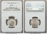 George V Pair of Certified Shillings MS63 NGC, 1) Shilling 1920 2) "Original Bust" Shilling 1926 KM816a. Sold as is, no returns. 

HID09801242017
...