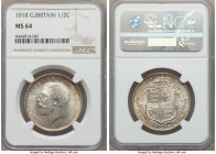 George V 1/2 Crown 1918 MS64 NGC, KM818.1, S-4011. Olive-tan toning. 

HID09801242017

© 2020 Heritage Auctions | All Rights Reserved