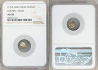 Cochin 10-Piece Lot of Certified gold Fanams ND (1795-1850) AU58 NGC, KM10. Sold as is, no returns. 

HID09801242017

© 2020 Heritage Auctions | A...