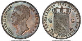 Willem II 1/2 Gulden 1848 MS66 PCGS, Utrecht mint, KM73.1. Silver-blue and rose-gray toned. 

HID09801242017

© 2020 Heritage Auctions | All Right...
