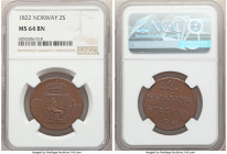 Carl XIV Johan 2 Skilling 1822 MS64 Brown NGC, Kongsberg mint, KM295.

HID09801242017

© 2020 Heritage Auctions | All Rights Reserved