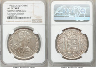 Charles III 8 Reales 1778 LM-MJ AU Details (Surface Hairlines) NGC, Lima mint, KM78. Ex. Espinola Collection

HID09801242017

© 2020 Heritage Auct...