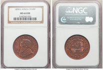 Republic Pair of Certified Pennies 1898 NGC, 1) Penny - MS64 Red and Brown 2) Penny - MS63 Red and Brown KM2. Sold as is, no returns. 

HID098012420...