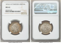 Oscar II Krona 1876/5-ST MS62 NGC, KM741. Tan and russet toning. 

HID09801242017

© 2020 Heritage Auctions | All Rights Reserved