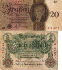 Reichsbanknoten
Kleine Sammlung von deutschen Geldscheinen - ca. 540 Stück Geldscheine des Deutschen Reiches, Inflationsscheine, Alliierte Militärbeh...