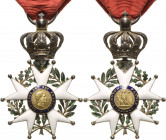 Ausländische Orden und Ehrenzeichen Frankreich
Orden der Ehrenlegion, Model of Second Empire, Offizierskreuz Gestiftet 16.3.1852. Silber, Gold und em...