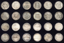 Reformation-Ereignisse und Jubiläen
 Silbermedaillen 1967. Sammlung von Serienmedaillen auf das 450-jähriges Jubiläum der Reformation mit verschieden...
