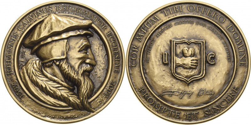 Reformation-Ereignisse und Jubiläen
 Bronzemedaille 2009 (R. Noppen) Johannes C...