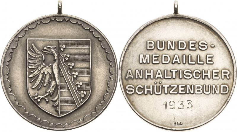 Schützenmedaillen
Anhalt Silbermedaille 1933. Auszeichnungsmedaille des Anhalti...