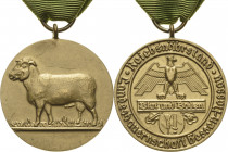 Tiere/Tierzucht
Schafzucht Bronzemedaille o.J. Ehrenzeichen für züchterische Leistungen in der Schafzucht, Hrsg. Landesbauernschaft Hessen-Nassau. Sc...