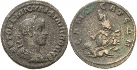 Kaiserzeit
Philippus I. (Arabs) 244-249 Bronze, 244/249, Samosata/Syria Brustbild mit Lorbeerkranz nach rechts / Tyche sitzt auf Felsen nach links, d...