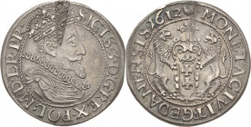 Polen-Danzig
Sigismund III. Wasa 1587-1632 Ort (1/4 Taler) 1612. Kopicki 7485 (R2) D.-S. 155 II a Gumowski 1382 Selten. Av. Schrötlingsfehler, vorzüg...