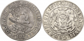 Polen-Danzig
Sigismund III. Wasa 1587-1632 Ort (1/4 Taler) 1615. Kopicki 7489 D.-S. 156 d Gumowski 1382 Sehr schön/fast vorzüglich