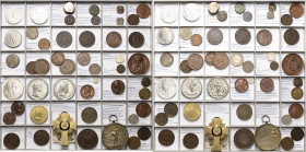 Allgemeine Lots
Lot-48 Stück Interessante Sammlung von ausländischen Münzen und Medaillen vom Mittelalter bis zur Neuzeit. Darunter u.a. Andorra, Arg...