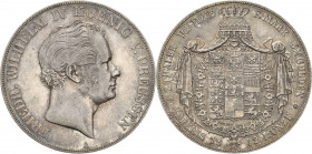 Brandenburg-Preußen
Friedrich Wilhelm IV. 1840-1861 Doppeltaler 1842, A-Berlin Olding 301 AKS 69 Jaeger 71 Kahnt 381 Davenport 766 Sehr schön-vorzügl...